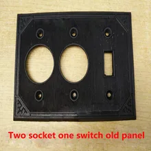 Old Switch Panel Two Position Switch Socket Cover 114*114 Series Socket Panel