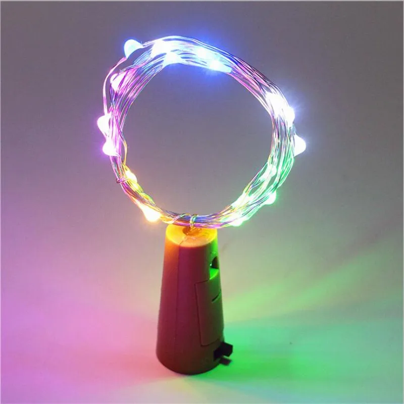 2M LED Copper Wire LED String Light for Glass Bottle Christmas Garland Christmas Valentines Wedding Decorations for home natal  (10)