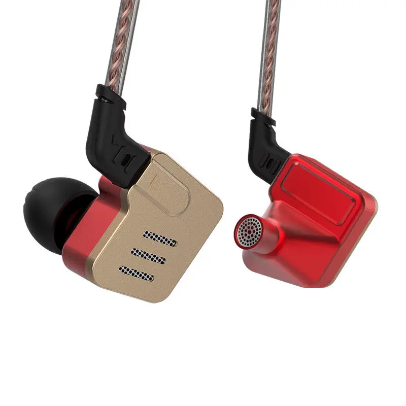 KZ BA10 наушники спортивные наушники Динамический HiFi музыка наушники-вкладыши шумоподавление наушники для мобильного телефона Xiaomi hwawei