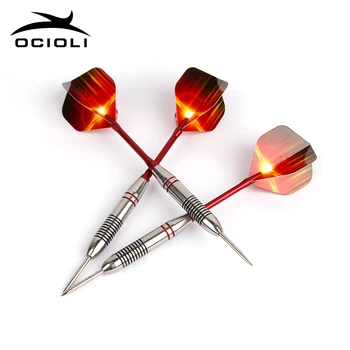 

NEW 3pcs/1 Set Stainless Steel Tip Darts 24g Aluminum Shafts Exquisite Flights Pop
