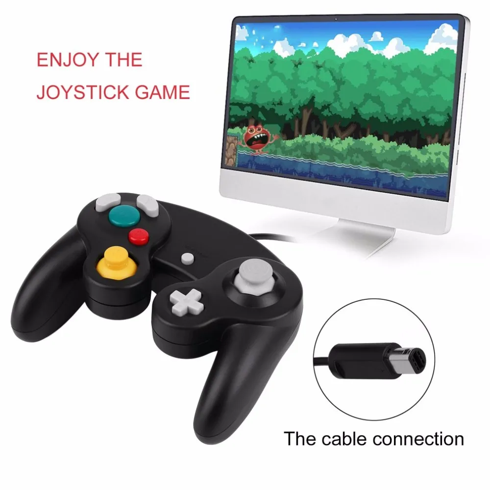 Gamepads New Game Controller Gamepad Joystick five color for Nintendo for GameCube For Wii Wholesale Gamepads New Game Controller Gamepad Joystick five color for Nintendo for GameCube For Wii Wholesale