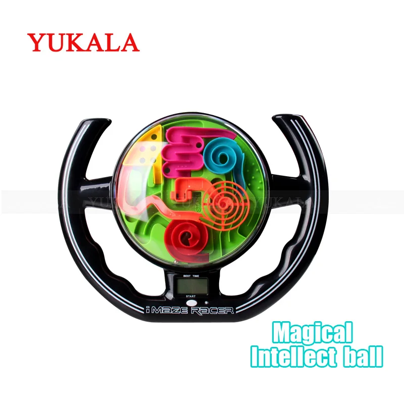 3D steering wheel maze ball a handle music toy can exercise children's intelligence and endurance. It's fun to inspire children |
