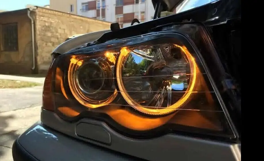 BMW ангельские глазки