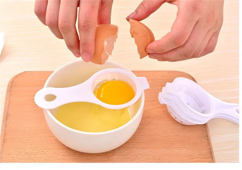 3 шт. отделитель белка от желтка Яйцерезка кухня выпечки яичный желток белок сепаратор торта инструменты