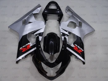 

GSXR 750 2004 - 2005 K4 Full Body Kits GSX-R750 04 Full Body Kits GSXR 600 2005 Black Silver Full Body Kits