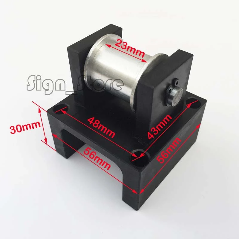 Co2 Laser Engraving Cutting instrument Belt Tension Roller Pully