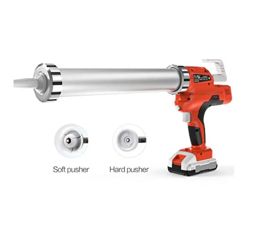US $169.13 Cordless Multifunctional Lithium Ion Electric Caulking Gun Holds 10 Ounce20 Ounce300ml600mlnbspwith 2pcs 20v Lithium Batteries
