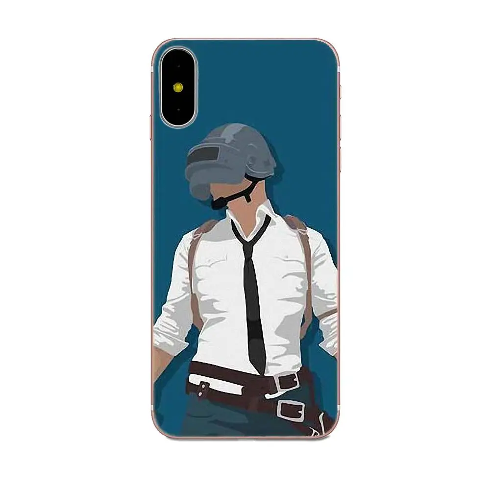Pubg мобильные наклейки высокое качество чехол для телефона Apple iPhone 4 4S 5 5C 5S SE 6 6S 7 8