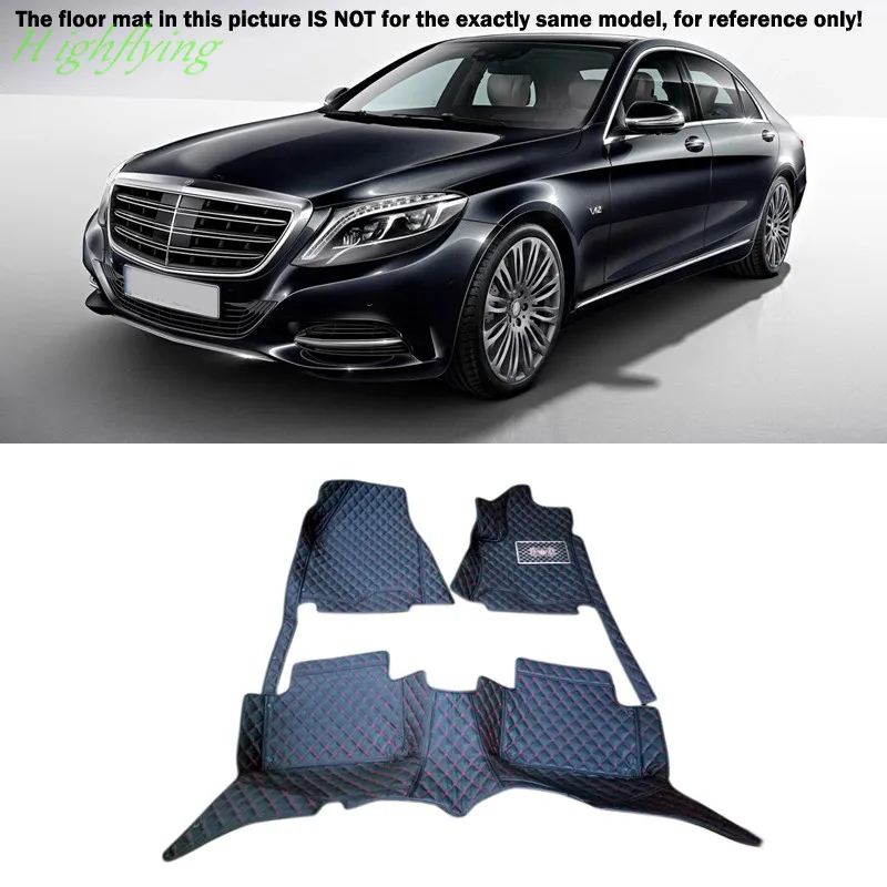 Full Kit Floor Mats Carpets Foot Pads Floor Mats Pad Cover For Mercedes