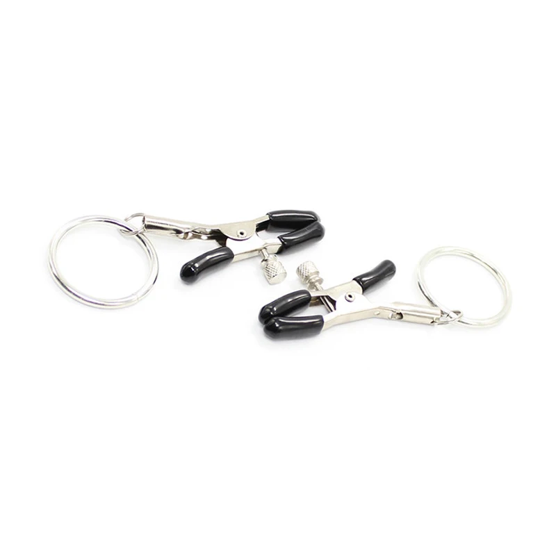 Metal Nipple Clamps with Ring Sex Toys for Women Nipple Stimulate Clip Adult Games Sex Products pinzas penzones