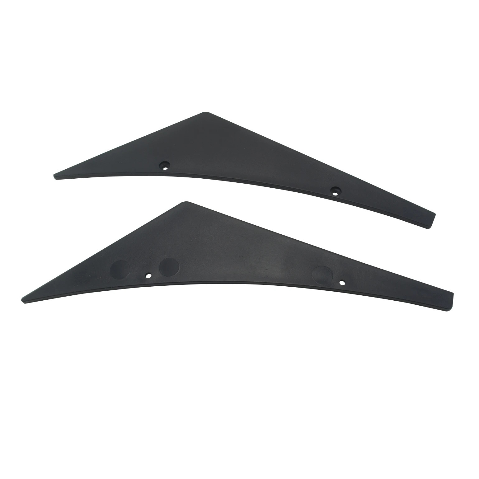 VR-New Universal Fit Front Bumper Lip Splitter Fins Body Spoiler Canards Valence Chin VR-BS21