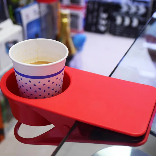 Thicken Table Desk Cup Holder Clip Drink Coffee Thicken Table Desk Cup Holder Clip Drink Coffee Storage