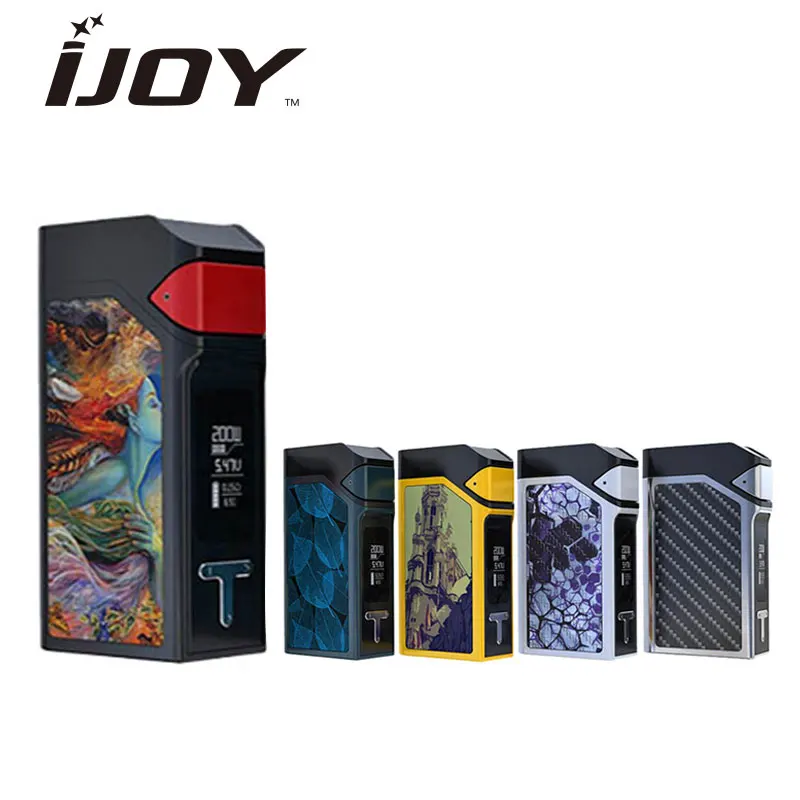 

Clearance Original IJOY Solo PRO MOD Max Output 200W Solo Version 2 Ni/Ti/SS Coils Temperature Control No 18650 Battery Ecig Mod