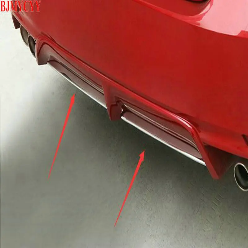 BJMYCYY для Toyota Camry 2018 XSE Spor декоративная панель заднего бампера автоаксессуары