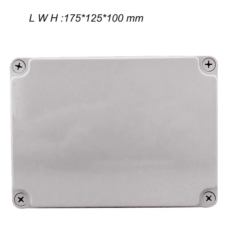 

High - end plastic waterproof junction box IP67 IK08 Plastic Waterproof Electric Project Junction Box 175*125*100