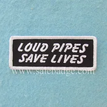 Пользовательские именные ленты нашивки значки для вышивки