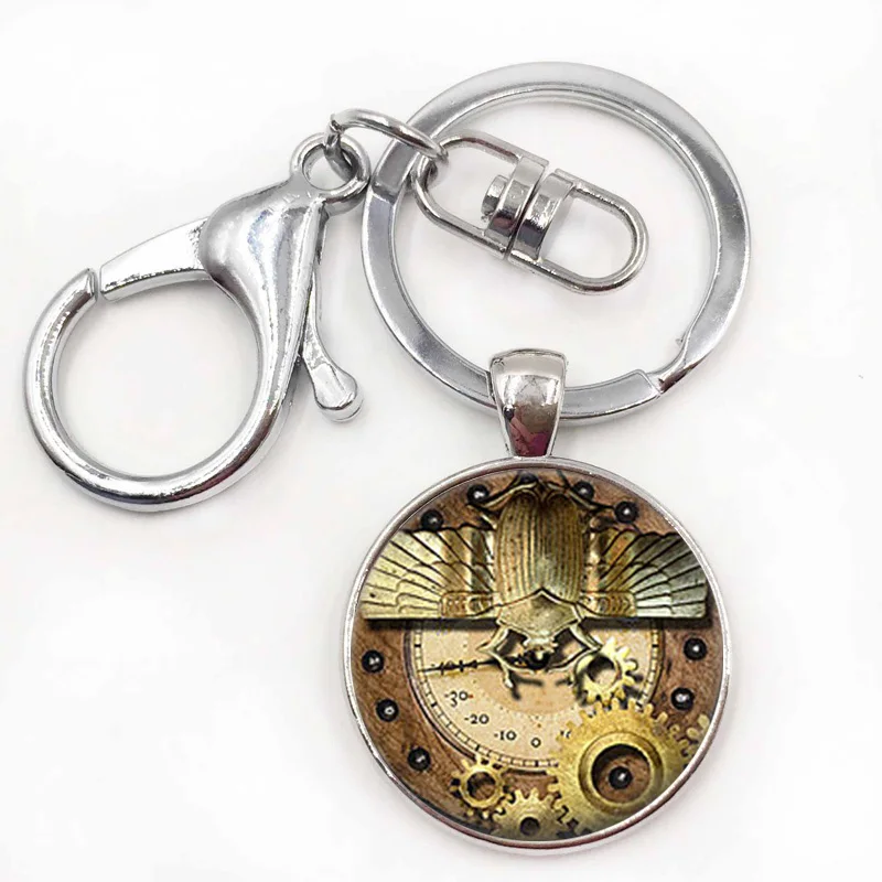 10silver keychain.