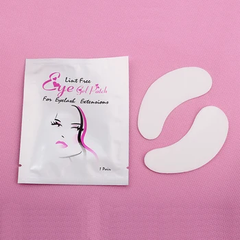 

50pairs/Lot Eye Gel patches for Eyelash Extension Makeup Tools 3D Eye Pad eyelash eye mask with Free shipping