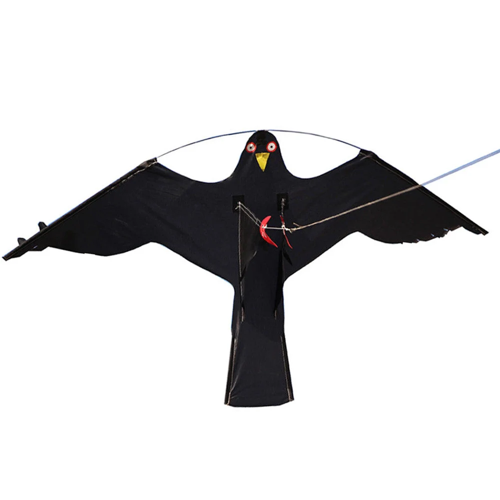 

Hawk Kite Flying For Farmers Decoy Realistic Garden Scarer Birds Repellent Repeller Pest Control Performing Protect Crops