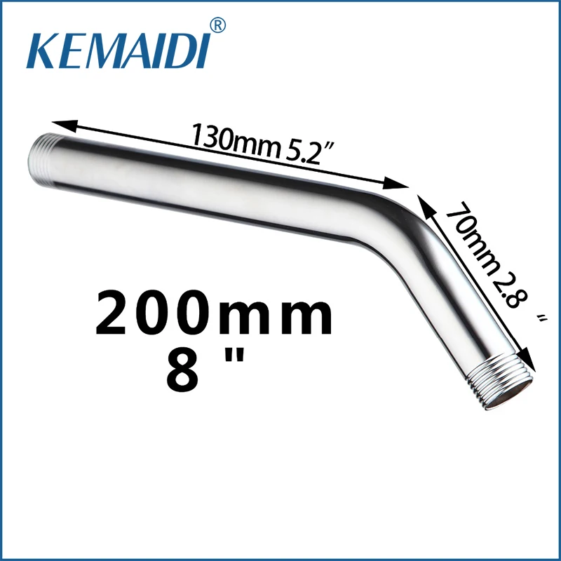 KEMAIDI Bathroom Shower Arms Bath Shower Extension Pipes 5621 20
