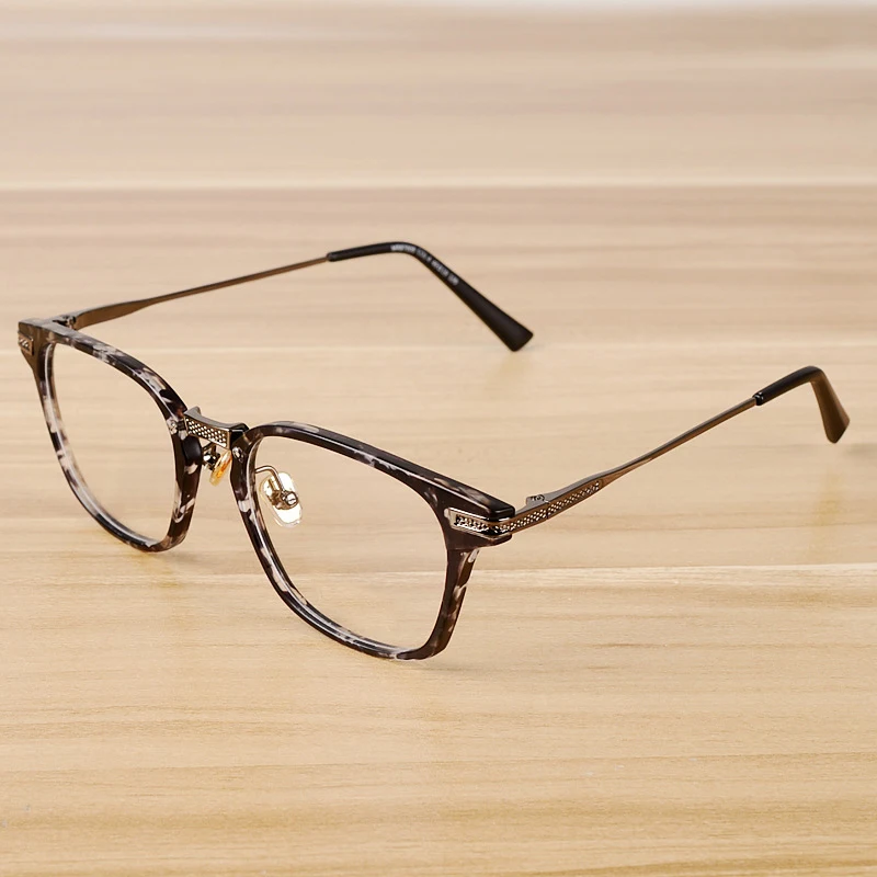 Alloy Glasses Frame Full rim Square Myopia Prescription Eyeglasses  Male Metal Full Optical Frame Eyewear glasses frame 87008