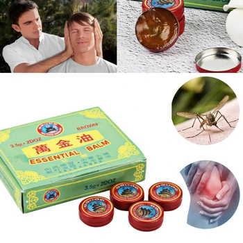 

10PCS Summer Cooling oil Chinese Tiger Balm Red Refresh Oneself Treatment Of Influenza Cold Headache Relax Essential Oil D147