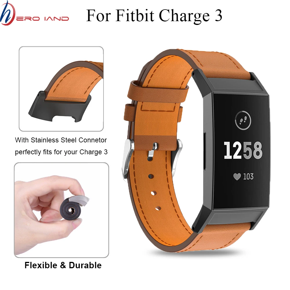 fitbit charge 3 orange band