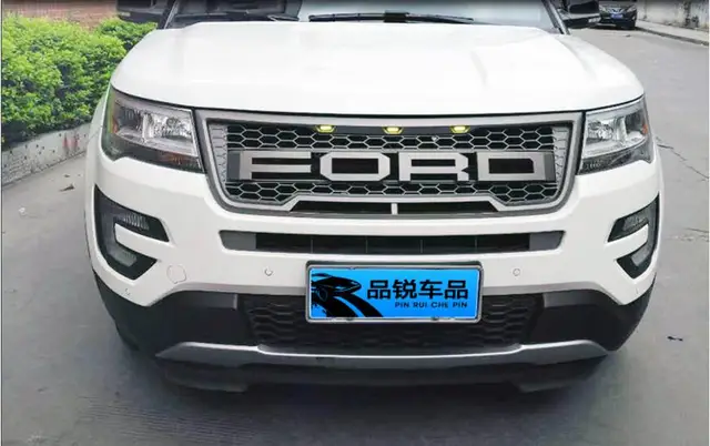 Jioyng Abs Chrome Car Front Per Mesh Grille Around Trim Racing Jioyng Abs Chrome Car Front Per Mesh Grille Around Trim Racing Grills For Ford Explorer 2016 2017 2018 In From Automobiles Motorcycles On