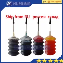 4×30 мл/lot (KCMY) пополнения чернил комплект универсальный для Epson Canon HP Brother lexmark Dell Kodak струйный принтер СНПЧ принтеров