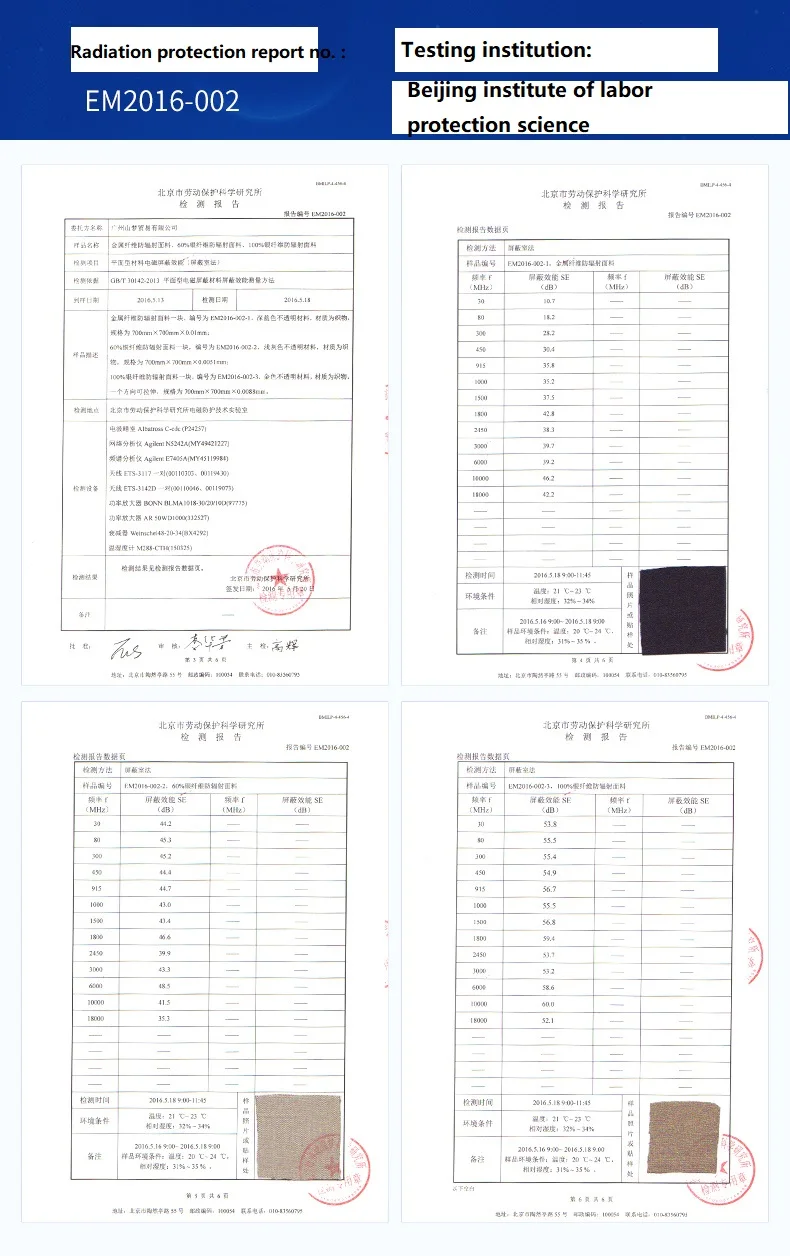 Лабораторное покрытие INSAHO EMF для защиты от радиации Рабочий костюм из
