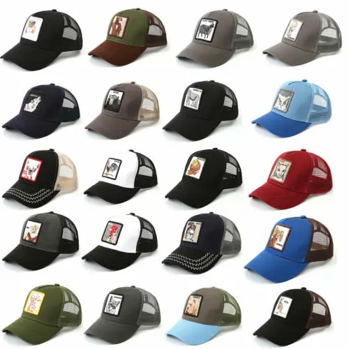 

2019 New Fashion Bros Baseball Cap Men Women Animal Farm Trucker Eye Of The Tiger Cas Hat Woodpecker Lion