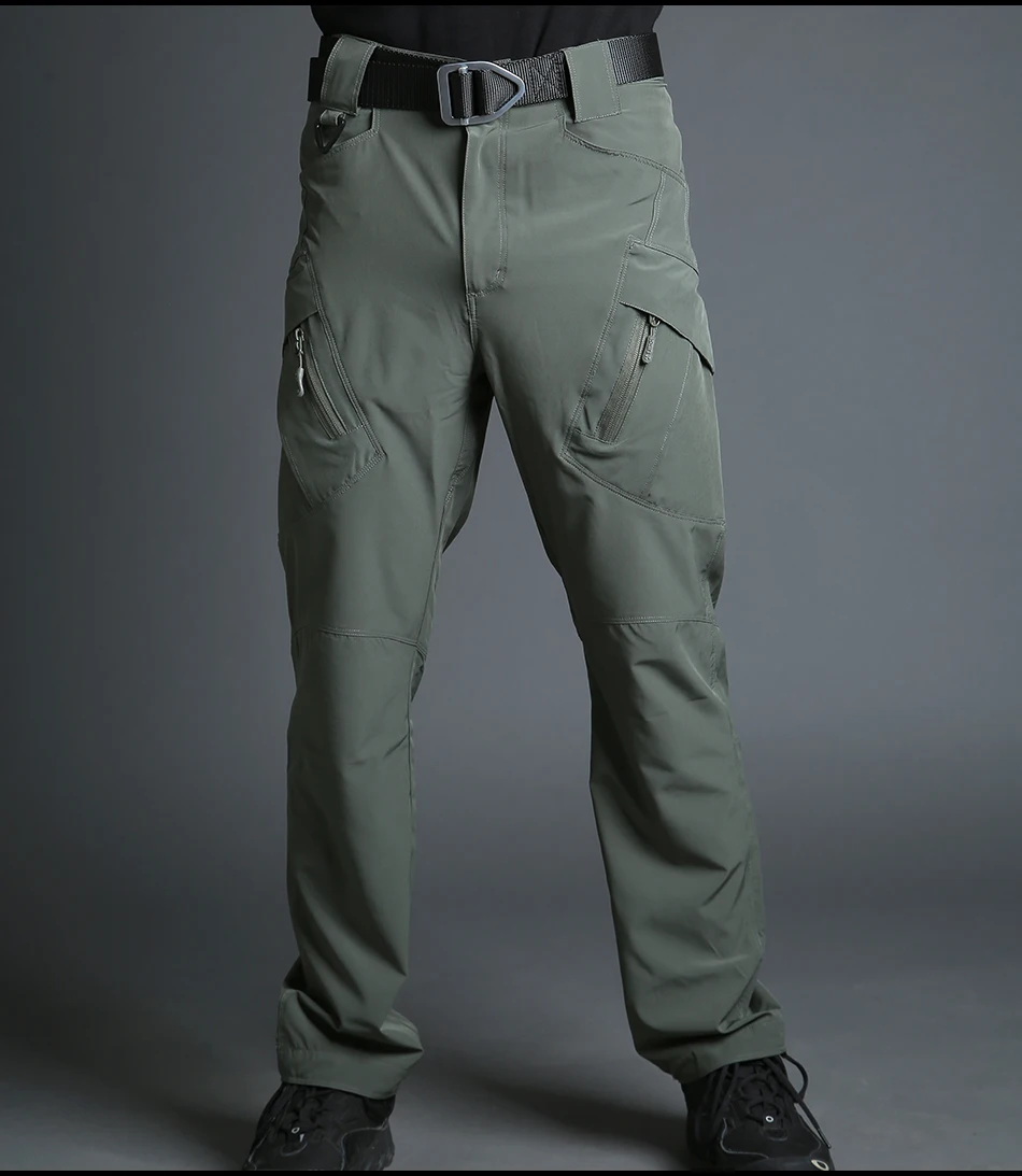 grey cargo pants ReFire Gear Summer Lightweight Urban Tactical Cargo Pants Men Casual Quick Drying Breathable Stretch SWAT Army Military Pants black cargo pants mens