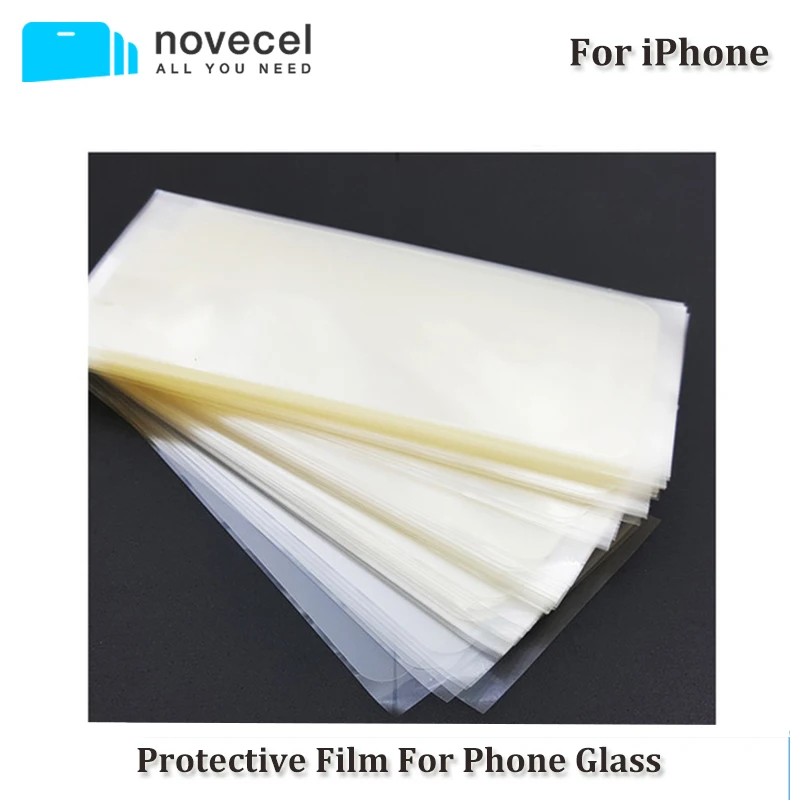 

100 pcs/Lot Anti-static Screen Protector film For iPhone 5g 5s 5c 6 7 plus 6s 8 plus X Xsmax XR Screen Soft Full Cover Protectiv