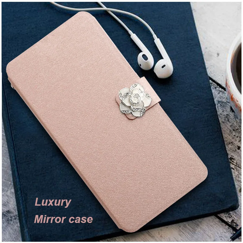

Luxury Pu Leather Case For Coque Huawei Y3 2017 Case 5.0 Inch Protective Back Cover For Huawei Y3 2017 Fundas Cover Capa Mirror