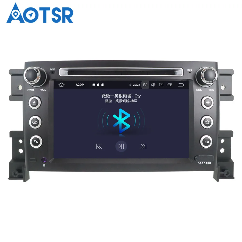 Top Android 9.0 8 core Car DVD CD player GPS Navigation For Suzuki Grand Vitara 2005-2012 Multimedia system 2 din radio Auto Stereo 3