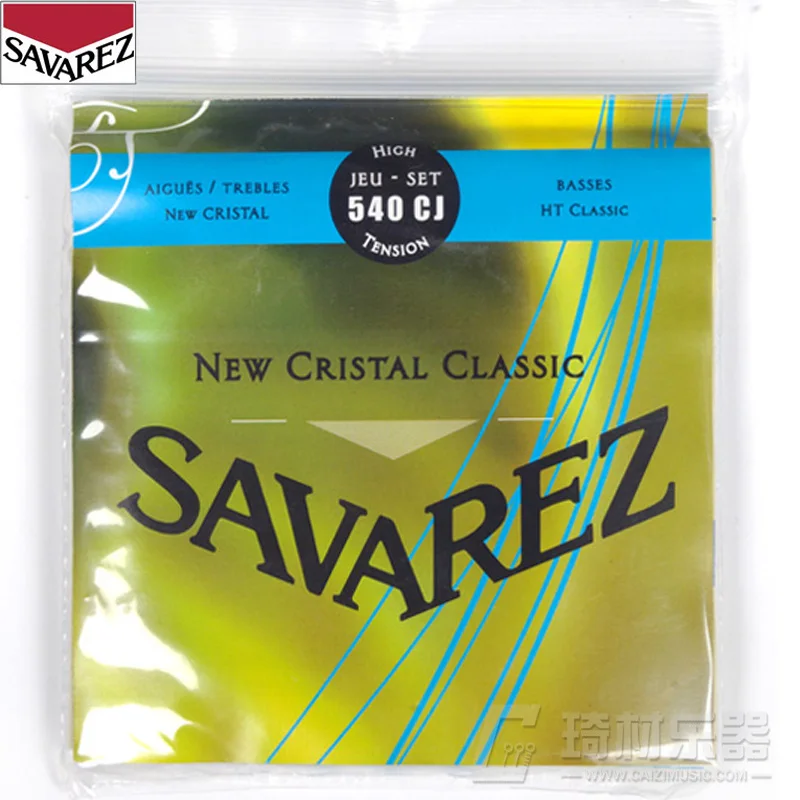 

Savarez 540CJ New Cristal/HT Classic HT Classical Guitar Strings Full Set