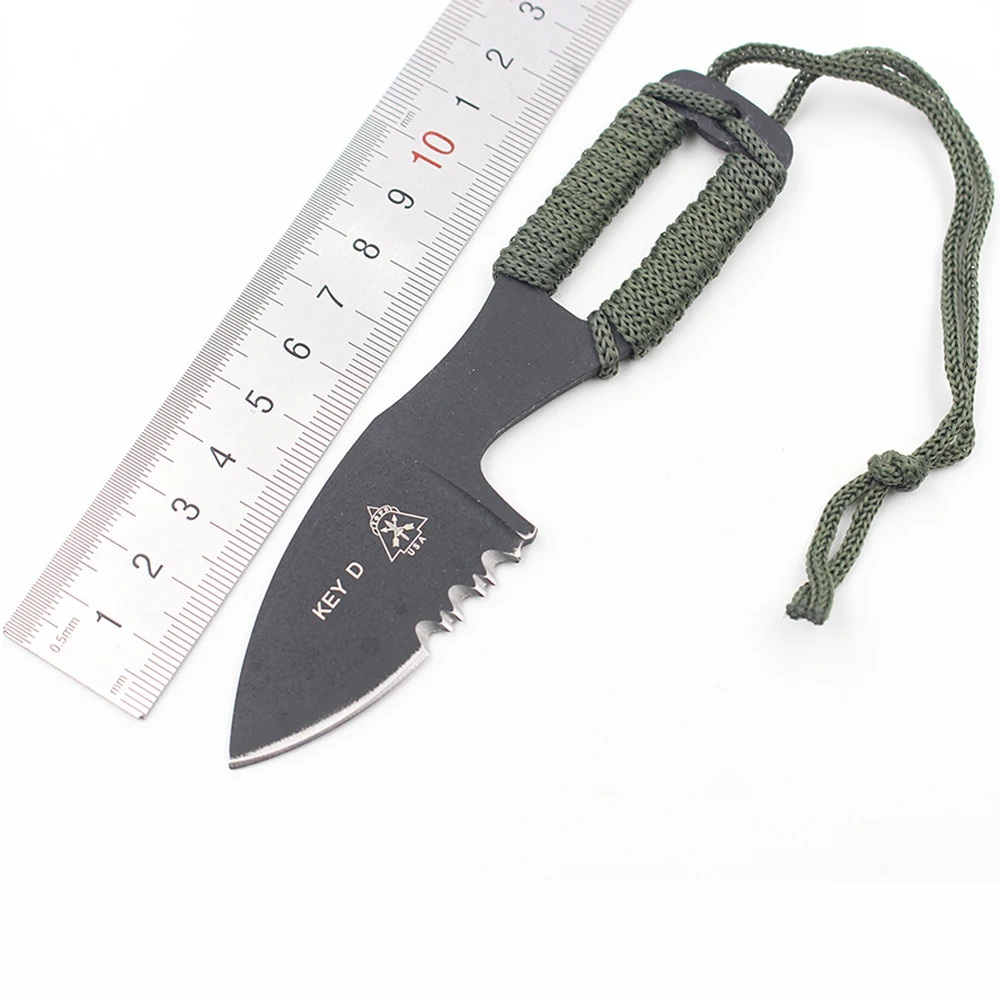 

CS COLD Portable Mini Blade Fruit Knife Camp Outdoor Hunt Survive Hike Edc Pocket Self Defense box letter package open opener