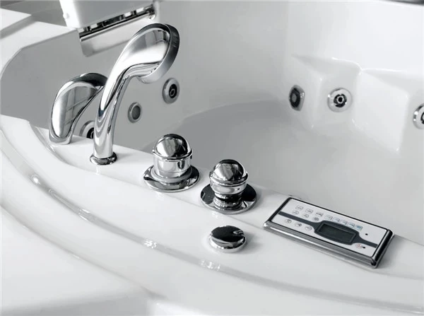 1.83 Meter Round Shape Top Quality Acrylic Professional Manufacturer Whirlpool Massage Bathtub monalisa bath tub 2 person M-2057