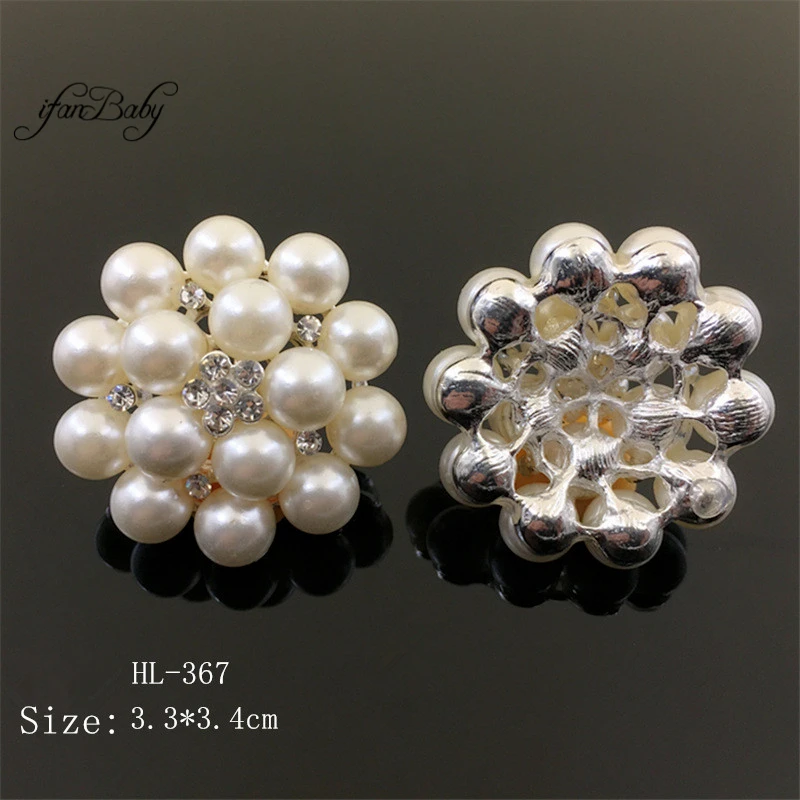 pearl rhinestone buttons 4