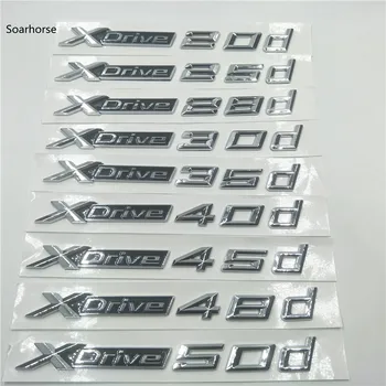 

Xdrive 20d 25d 28d 30d 35d 40d 45d 48d 50d Door Side Emblem Rear Trunk Logo For BMW X1 X3 X5 X6 E83 E84 F25 F26 F48