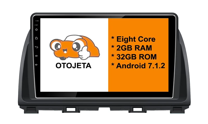 

Eight Core Android 8.1 2GB RAM OTOJETA car dvd FOR Mazda CX+5 CX5 2013 9" HD touch screen stereo radio gps 1080P WIFI 3G/4G