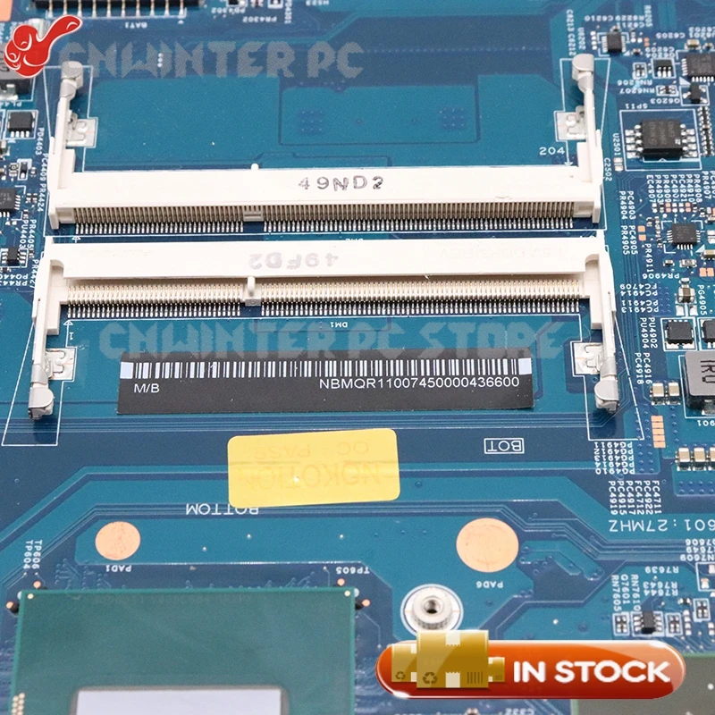 Ideal  NOKOTION NBMQR11007 NB.MQR11.007 for acer aspire VN7-791 VN7-791g laptop motherboard 14204-1M 448.0