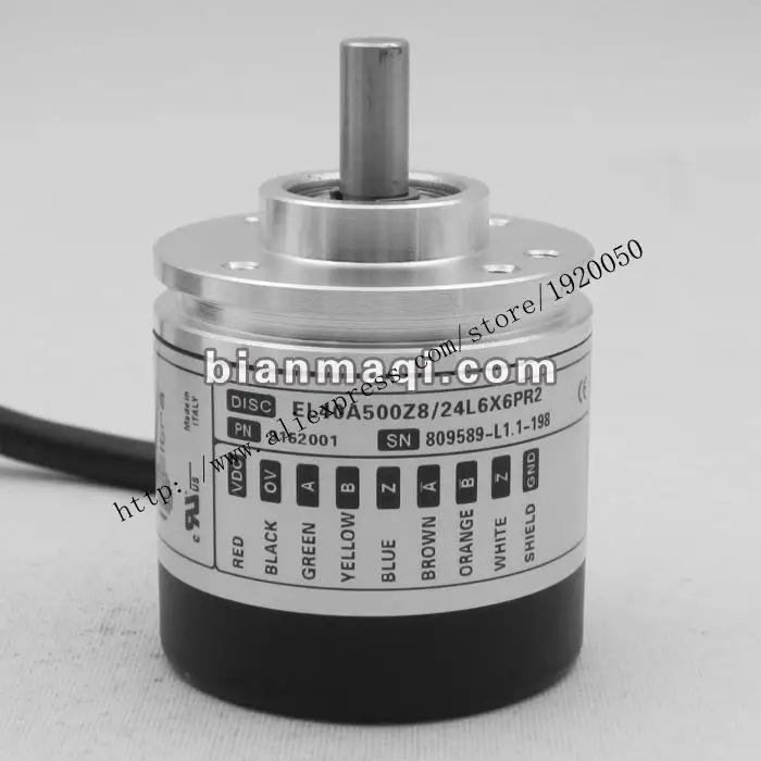 

Spot EL40A500Z8 / 24L6X6PR2 meaning Seoul record Eltra rotary encoder 500 lines solid shaft