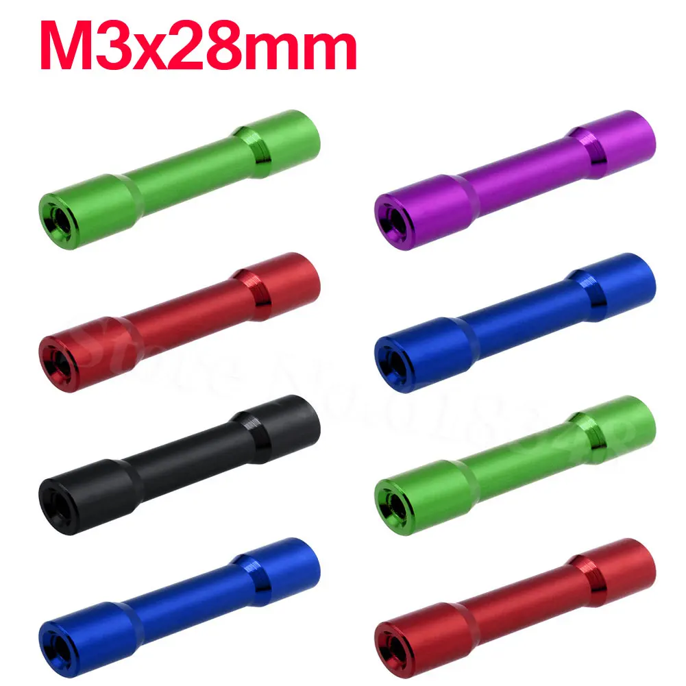 

8-pack M3x28mm алюминиевые Распорки с зазором Hex для RC запасная часть квадрокоптера