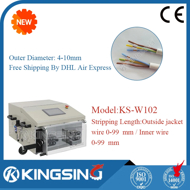 AWG5 AWG32 Automatic Digital Copper Multi core Wire/Cable Stripping ...