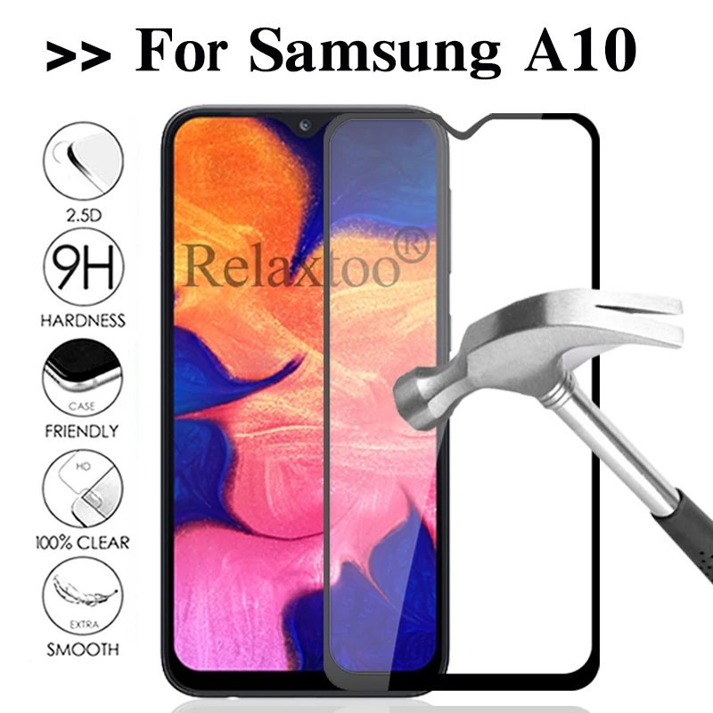 

Protective Glass For Samsung A10 Screen Protector On the For Samsung Galaxy A10 Tempered Glas a 10 10A A105F A105 display Film
