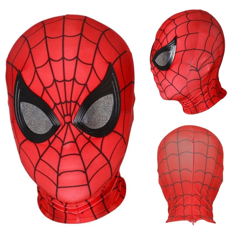 Oficial León Mente Máscara de hombre araña Superior lentes 3D Cosplay Spiderman superhéroe  accesorios máscaras Cosplay Halloween Zentai BOOCRE|Accesorios de  disfraces| - AliExpress