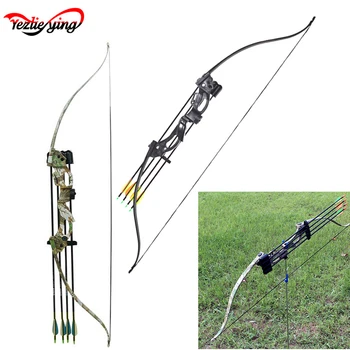 

With 20lbs Draw Weight 28" Draw Archery Accessoriesfor 48" Recurve Bow And Arrow Set Women and Children Archery