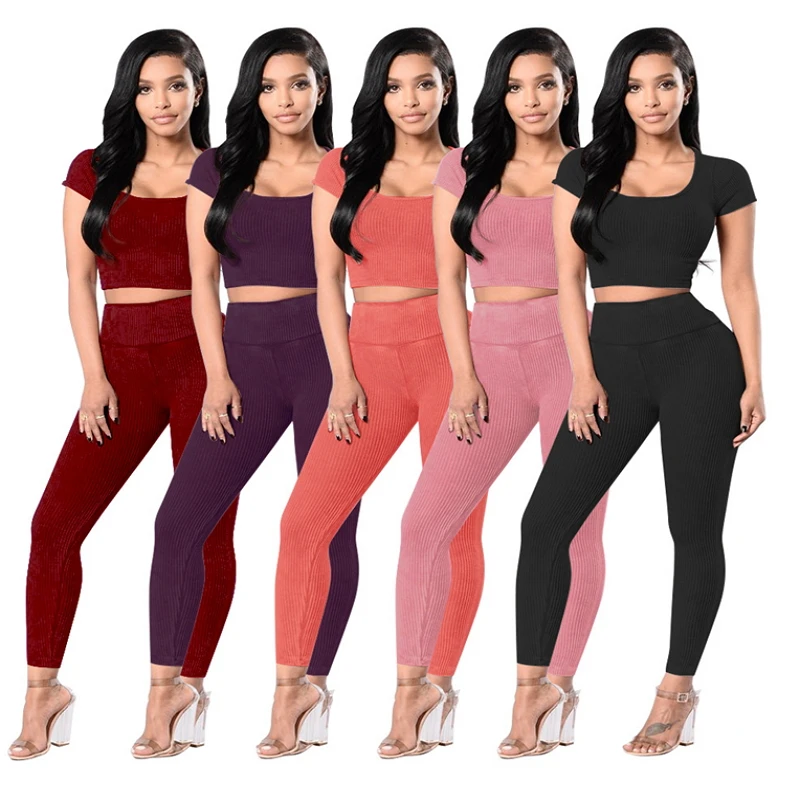 plus size women clothing suit casual two piece set womens jumpsuit pink sweat suit plus size