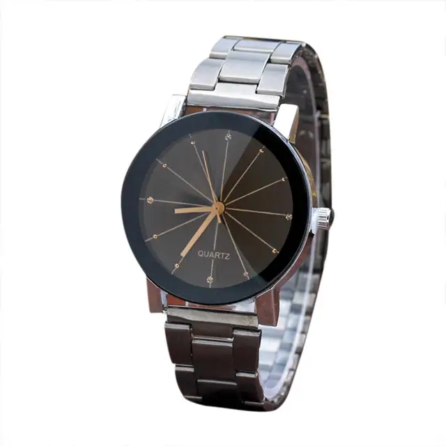 Mens Watches Womens saat High Quality Delicate Beautiful Couple Noble Band Analo Mens Watches Womens saat High Quality Delicate Beautiful Couple Noble Band Analo